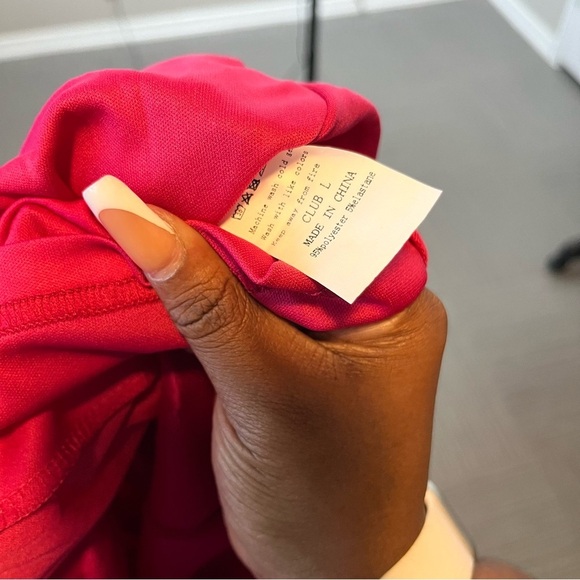 NEW ASOS Club L London Dress 4 Hot Pink Party Event Avant Garde Barbie Mini - Picture 7 of 11